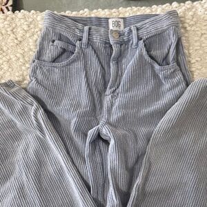 BDG Women's High Rise Blue Pinstripe Jeans